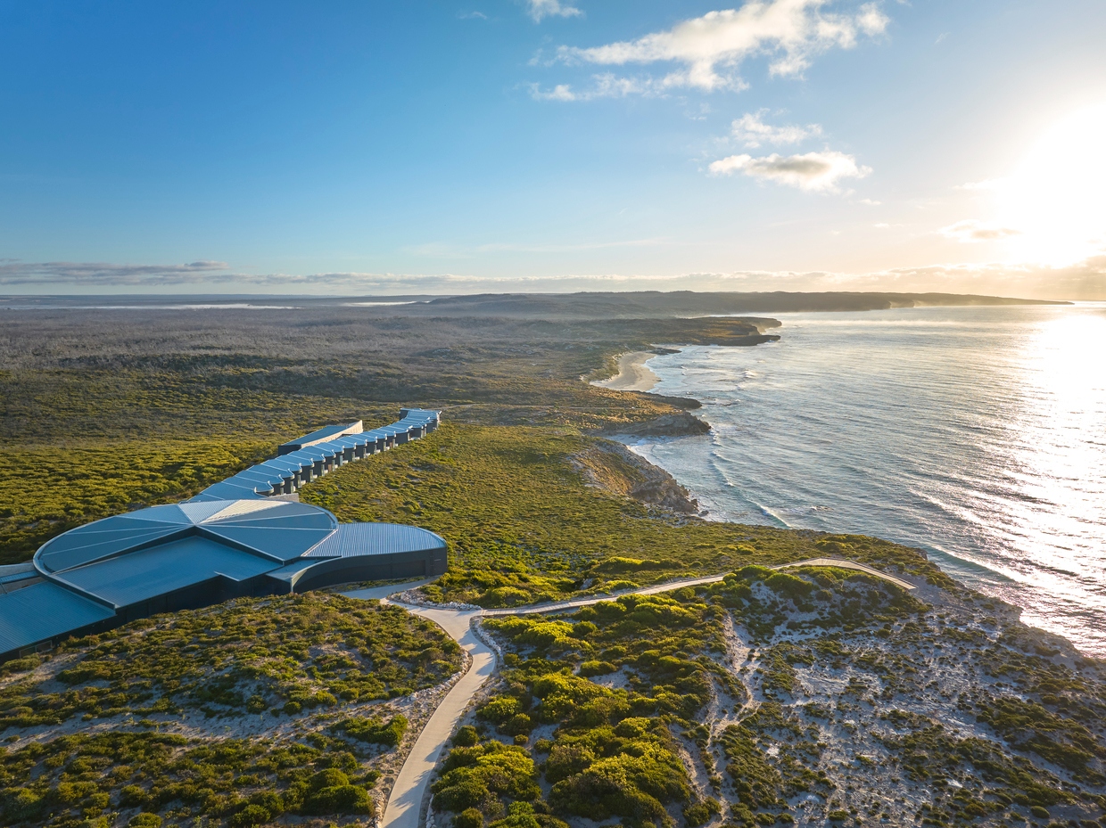 Southern Ocean Lodge — Kangaroo Island, aerial view