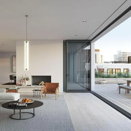 Folding Sliding System AS FD 75 — Schüco system image