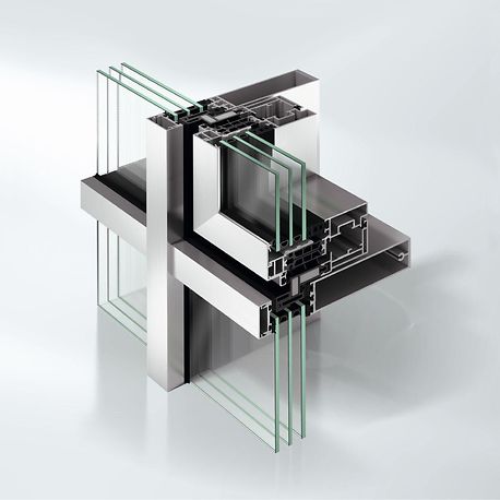 Schüco FWS 35 PD — Mullion-Transom Curtain Wall — Panorama Design